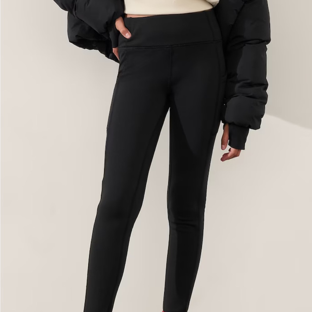 Black High-Waisted Leggings